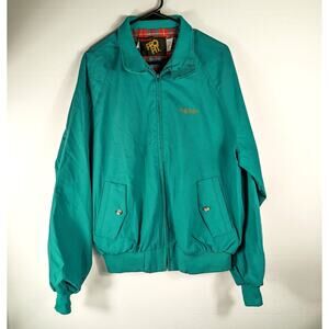 Vintage King Louie Pro Fit Capture Jacket Mens Large Green USA Made Lined